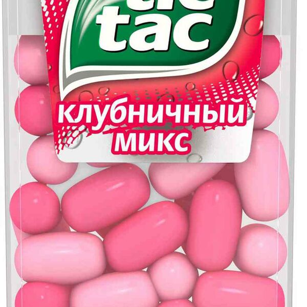 Драже Tic Tac Клубничный микс 16г