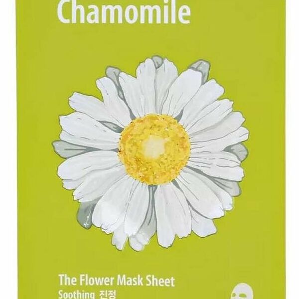 Маска для лица She's Lab Успокаивающая с экстрактом ромашки