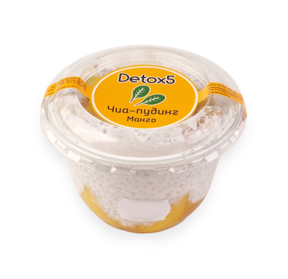 

Чиа-пудинг Манго Detox5 270г, Россия
