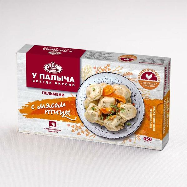 Пельмени с мясом птицы 450 г