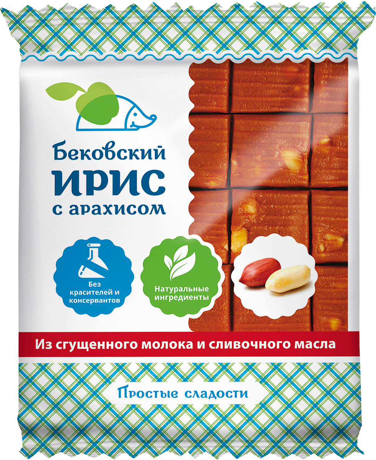 

Бековский ирис с арахисом 150 г