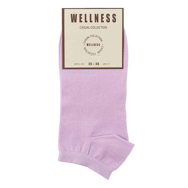 Носки WELLNESS CASUAL цвет сиреневый/розовый  размер 35-38 WELLNESS Россия