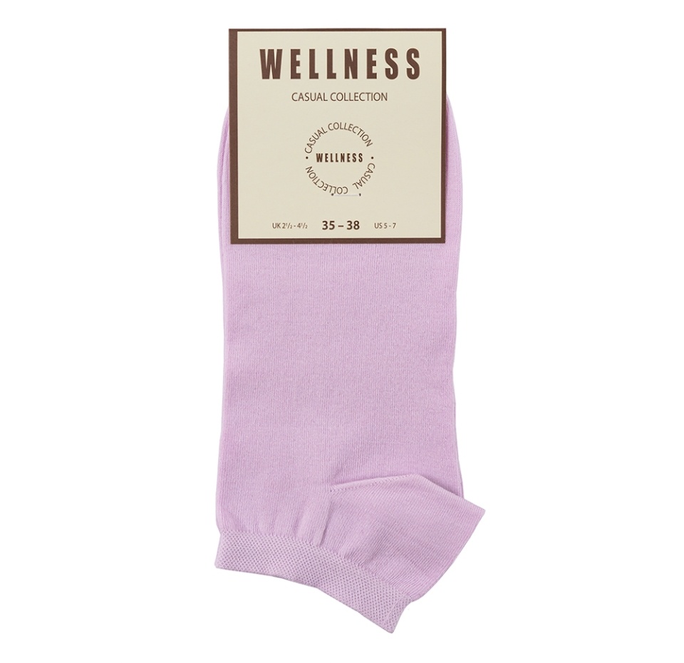 

Носки Wellness Casual цвет сиреневый/розовый, размер 35-38