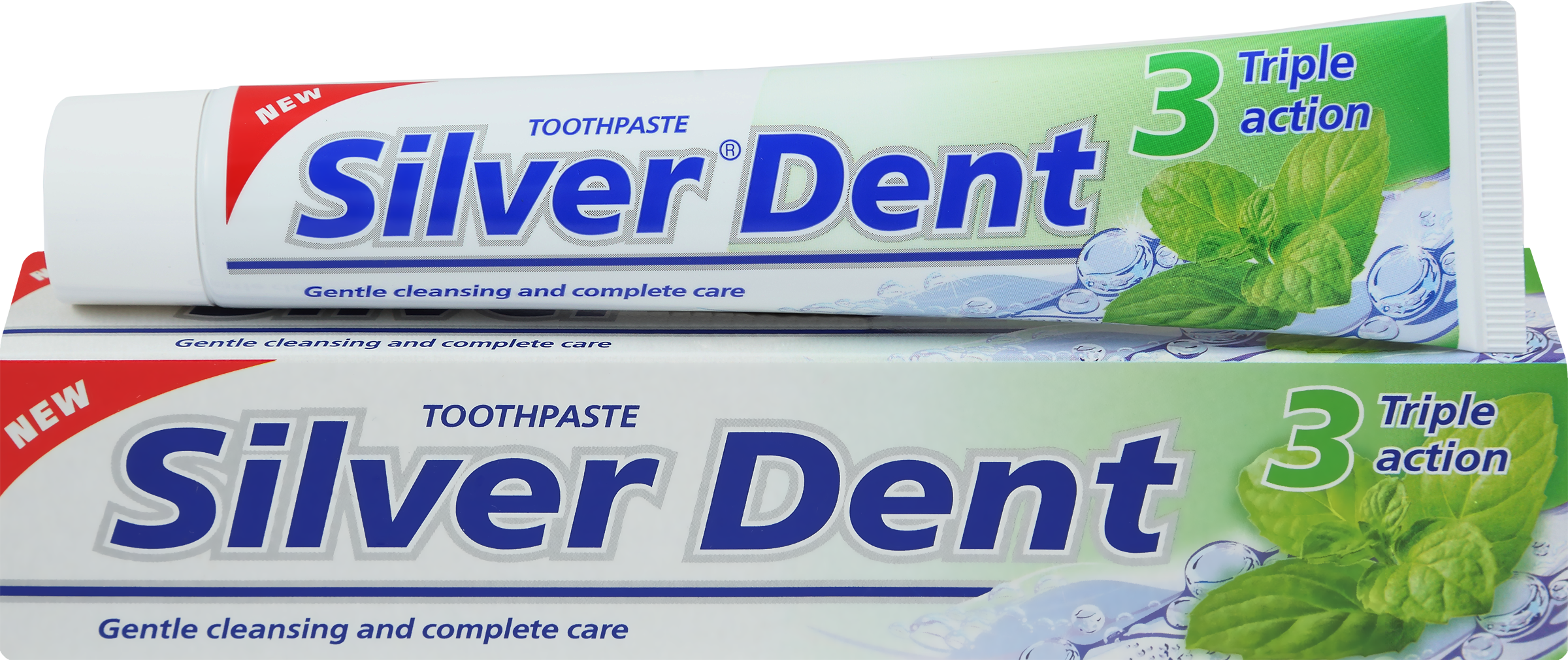 

Зубная паста Silver Dent Тройное действие 100г