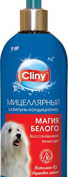Шампунь-кондиционер Cliny Магия белого мицеллярный 300 мл