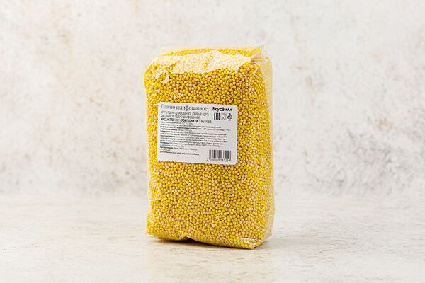 Пшено шлифованное