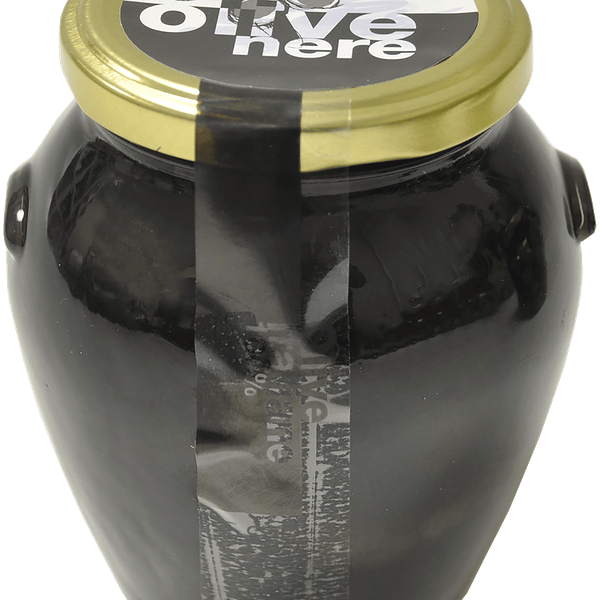 Оливки Черные Гигантские с косточкой Cezoni