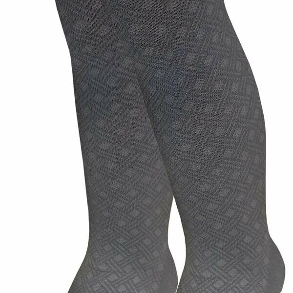 Колготки детские Борисоглебский трикотаж С948/1 ромбы, р.122-128