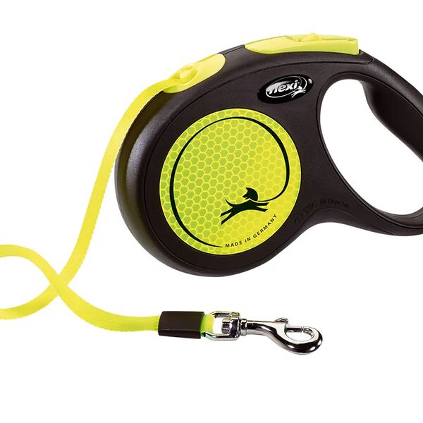 Рулетка Flexi Neon New для собак до 50 кг (5 м лента) L