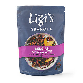Гранола Lizi`s с бельгийским шоколадом The GoodCarb Food Co Ltd