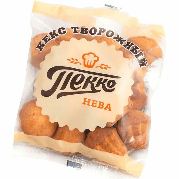 Кекс Пекко Нева Творожный 250г