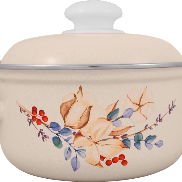 Кастрюля Лысьвенские эмали эмалированная 1.5л