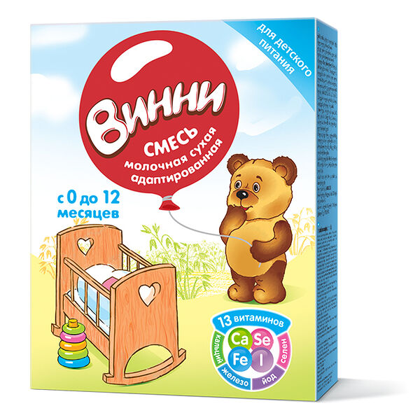 Винни молочная смесь 0-12 мес 300г