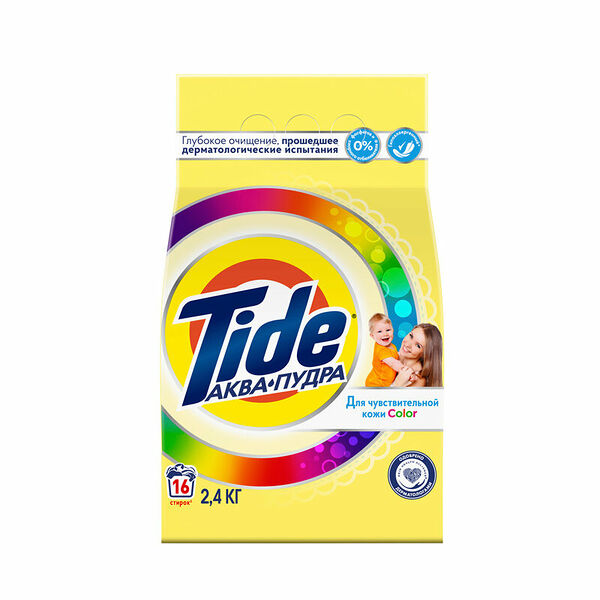 Порошок для стирки Tide Детский Color 2.4 кг