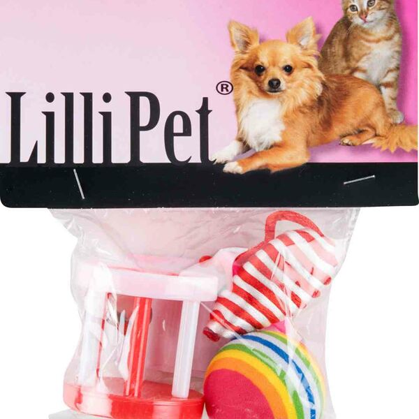 Игрушки для кошек Lilli Pet, в ассортименте, 3 шт.
