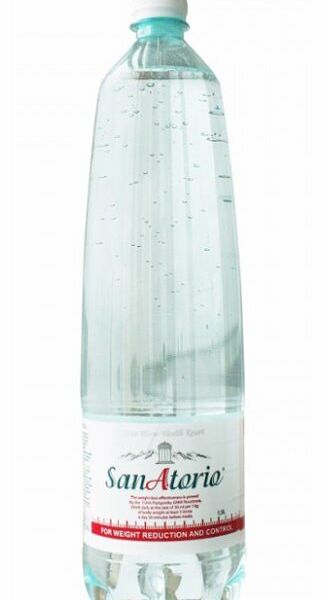 Вода минеральная газированная, «СанАторио», 1.5 л, Россия