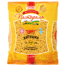 Макаронные изделия Боримак Витушка гр В с б.к./без б.к. 1 класс вес 900г