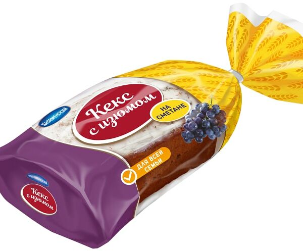 Кекс Коломенский с изюмом 400г