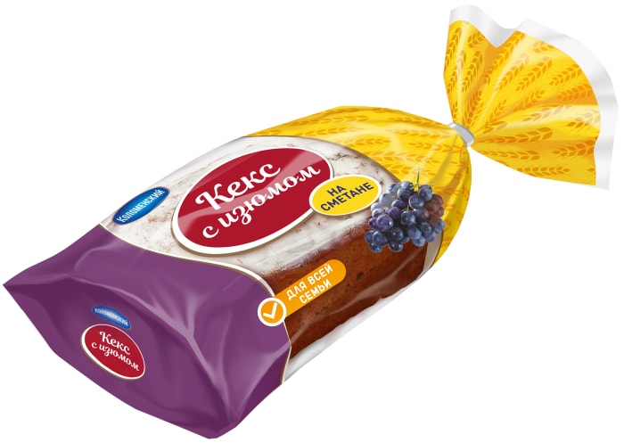 

Кекс Коломенский с изюмом 400 г