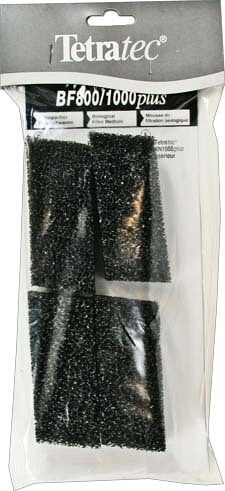 Tetra BF 400/600 набор губок для внутренних фильтров Tetra IN Plus 400/600 (4 шт.)