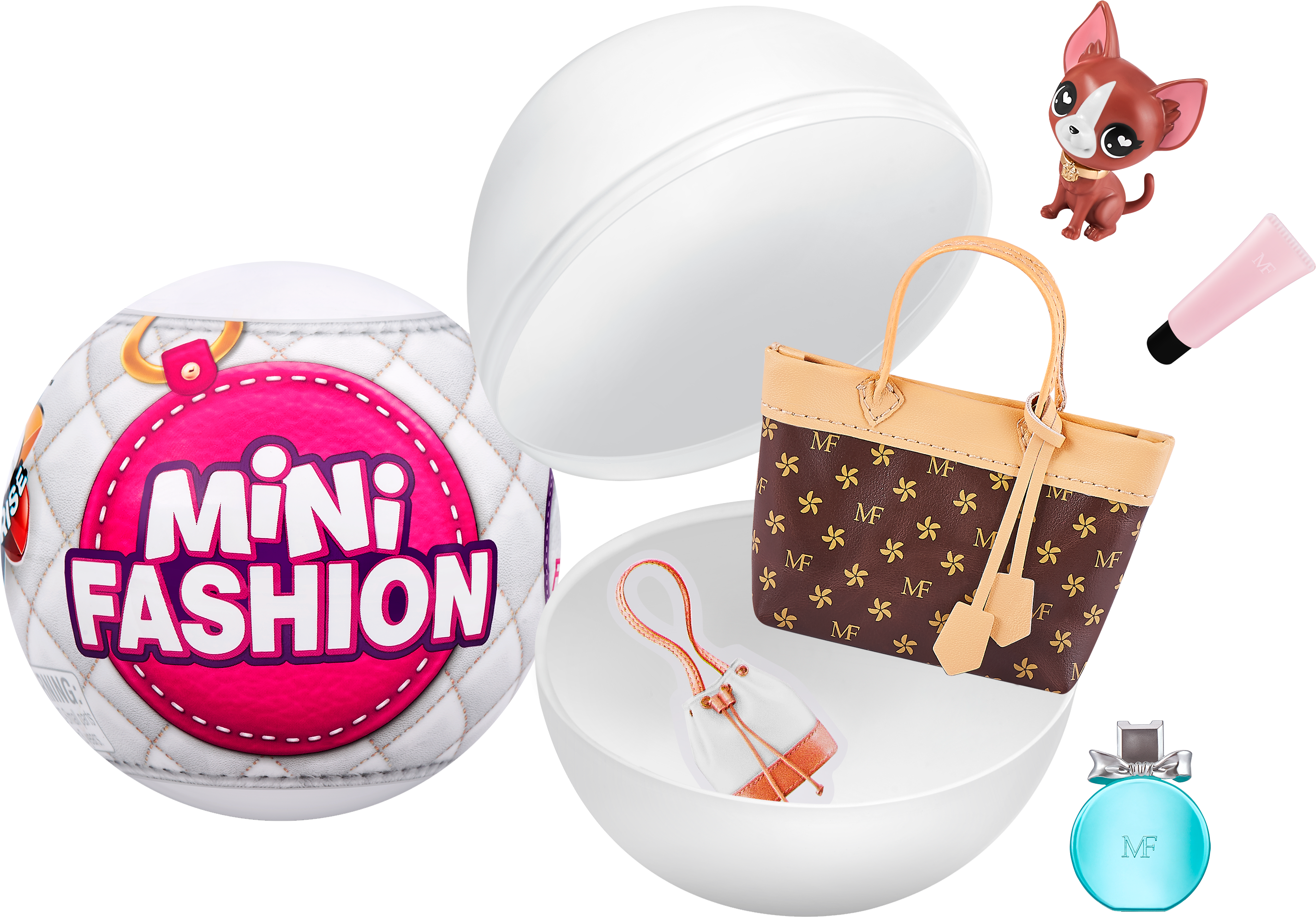 

Шар с игрушками Zuru 5 Surprise-Fashion Mini Brands