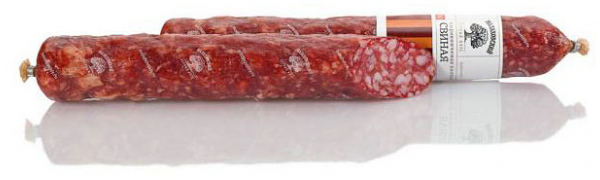 Колбаса сырокопченая свиная ТМ Малаховский