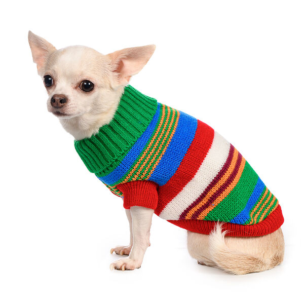 Свитер для собак 20см XS зеленый (унисекс)