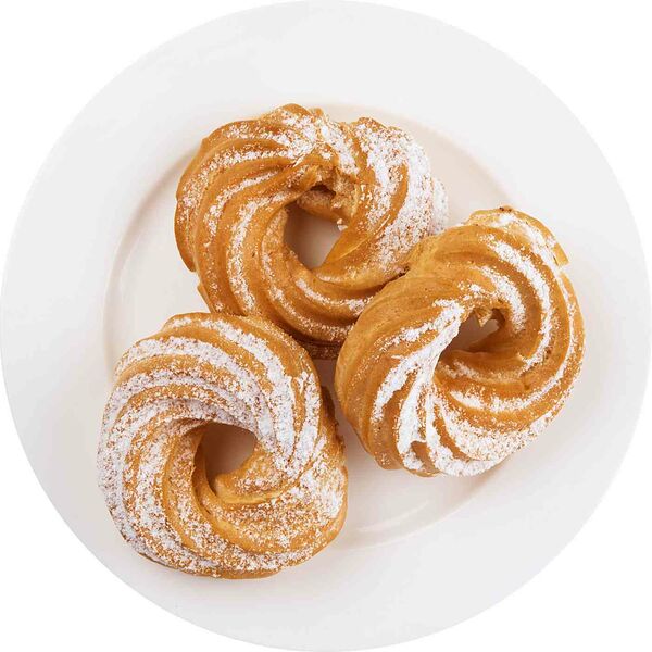 Пирожное Кольцо с творожным кремом, 3 шт.×