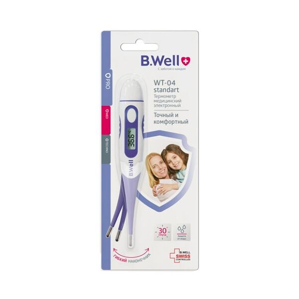 Термометр B.Well WТ-04 Stardant электронный с гибким наконечником