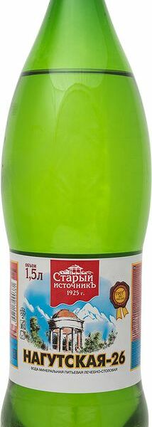 Вода минеральная Нагутская-26, газированная