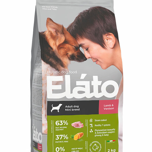 Elato Holistic Adult Dog Mini Ягненок/Оленина для собак 500 г