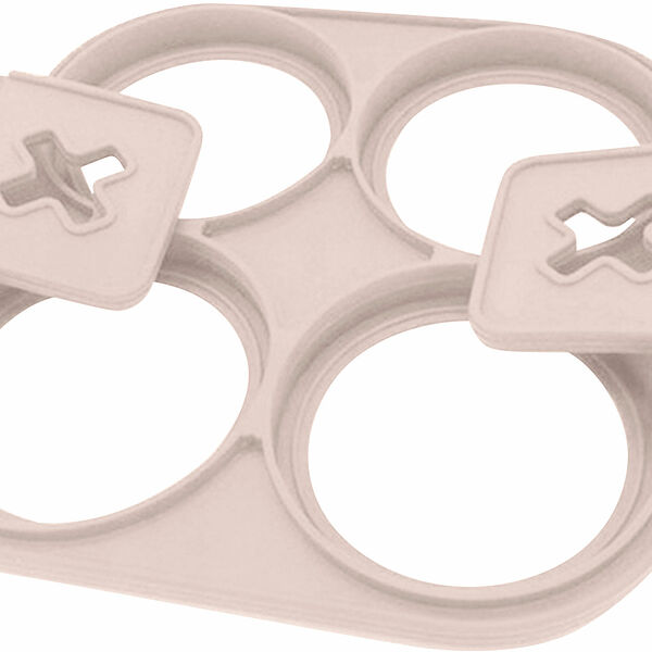 Форма для оладий Флорин силиконовая Nordic 4 ячейки Sh