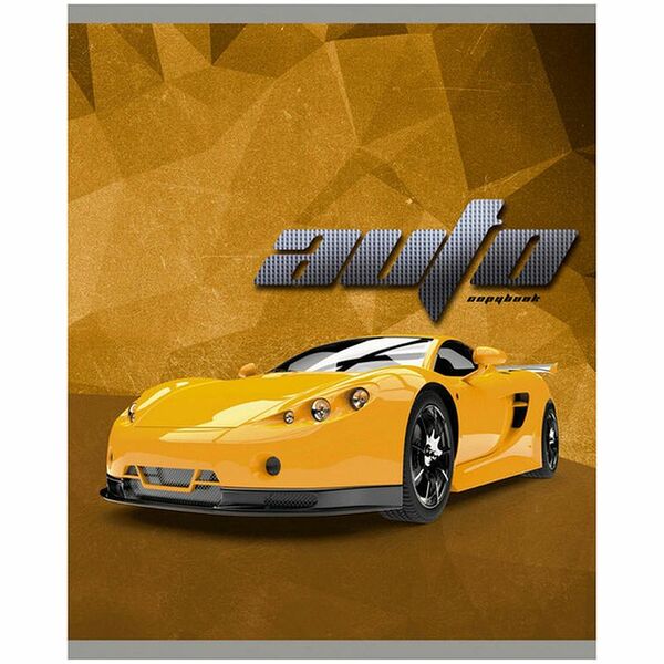 Тетрадь общая Listoff на скрепке в клетку 40 листов