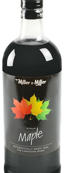 Сироп Miller&Miller десертный барный Кленовый 1л
