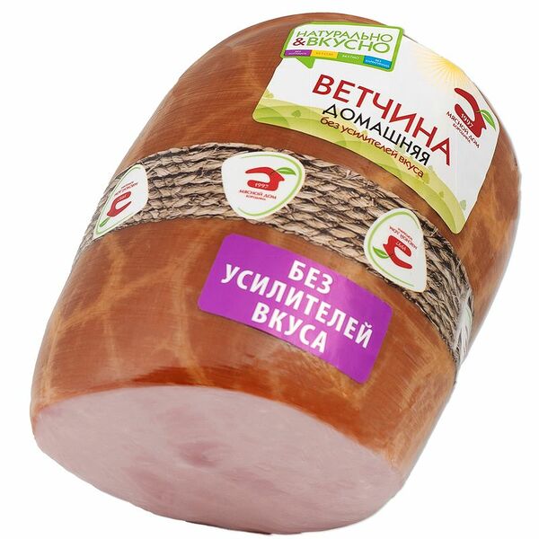 Ветчина варёная МД Бородина Домашняя категория Б