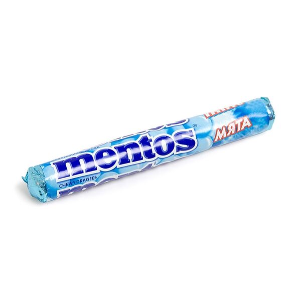 Драже жевательные мятные Mentos