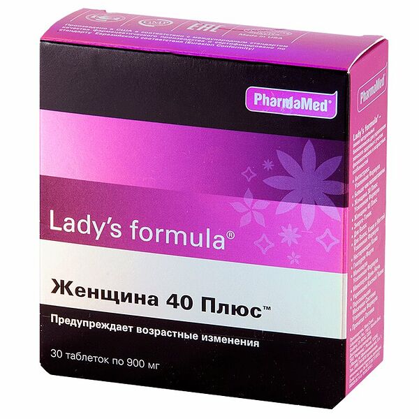 Lady`s formula женщина 40 Плюс таблетки 30 шт 