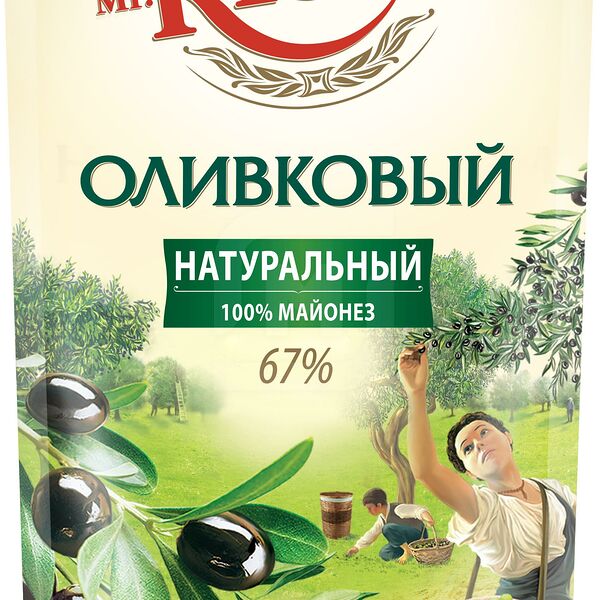Майонез Mr. Ricco Оливковый 67% 375г