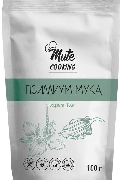 Мука Mute Cooking из Псиллиума 100г