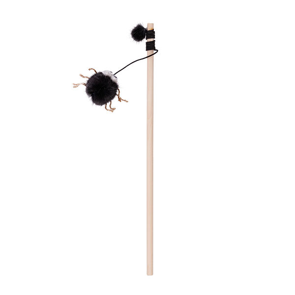 Дразнилка для кошек Паук Лупоглазик, 5 и 75 см