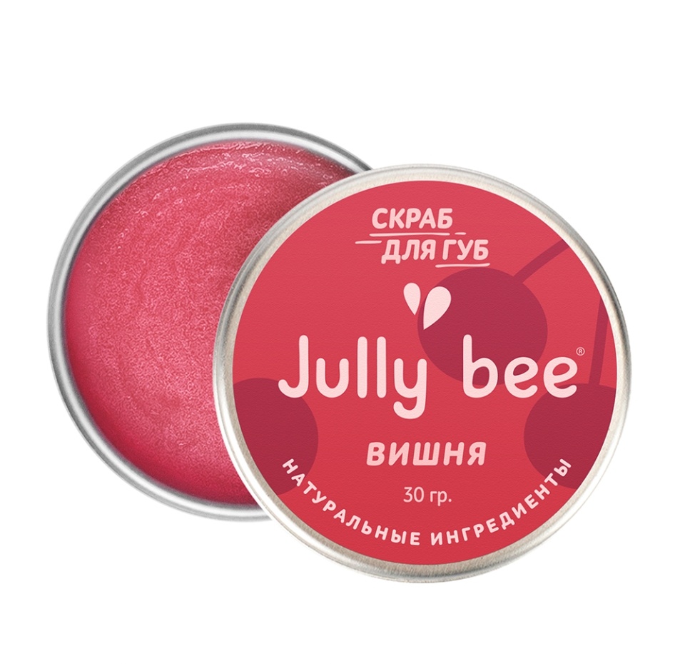 

Сахарный скраб для губ Jully bee "Вишня" 30г, Россия