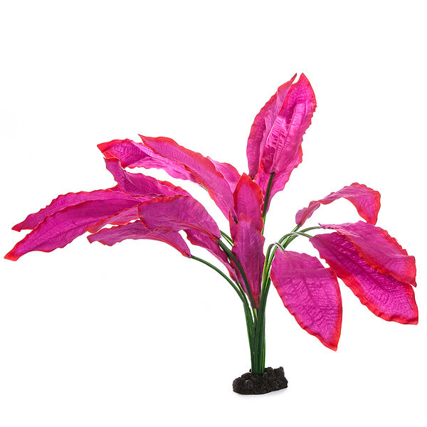 Декор для аквариума Эхинодорус лиловый 40 см