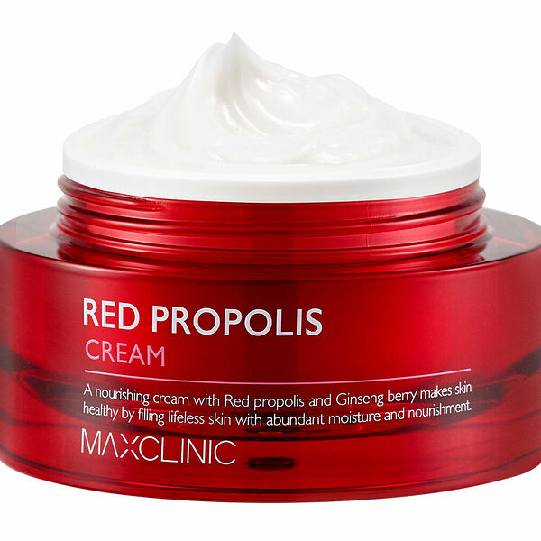MAXCLINIC Red Propolis Крем антивозрастной с экстрактом красного прополиса и женьшеня, 50 г