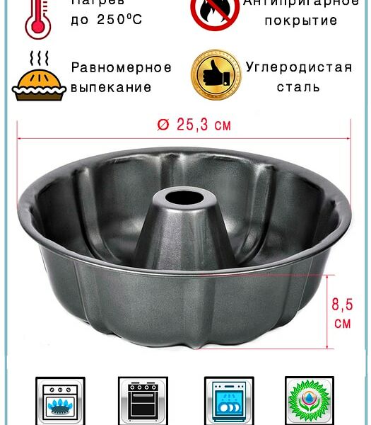 Форма для выпечки Termico 25.3*8.5см