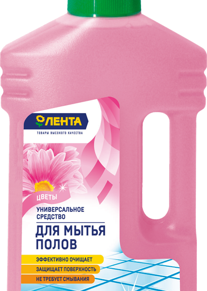 Средство для мытья полов ЛЕНТА Цветы универсальное