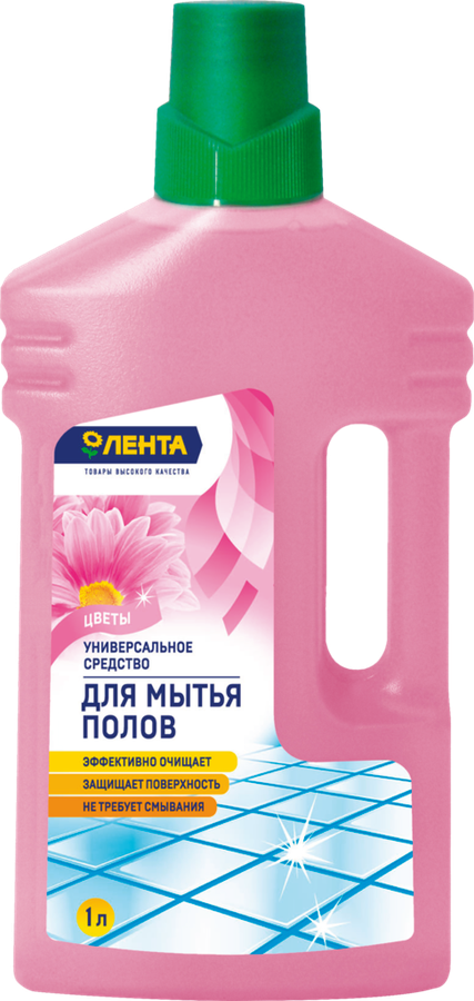 

Средство для мытья полов ЛЕНТА Цветы универсальное 1л