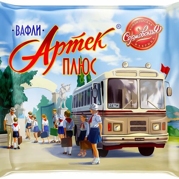 Вафли КФ Сормовская Артек 225 г
