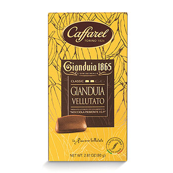 Темный шоколад Caffarel Gianduia bar 80г, Италия
