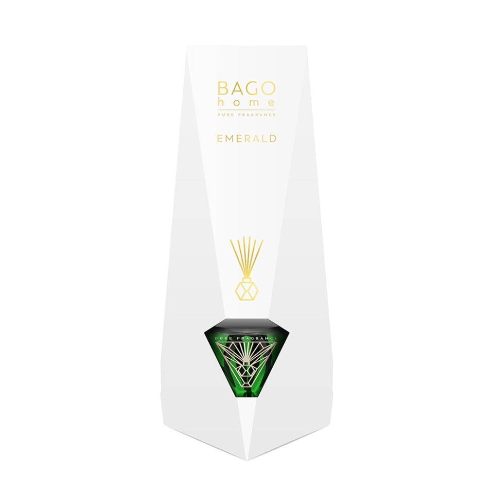 

Диффузор ароматический Bago home Изумруд 100мл, Россия