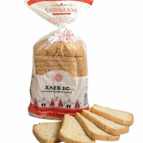 Хлеб Хлебный дом Пшеничный нарезка 600 г